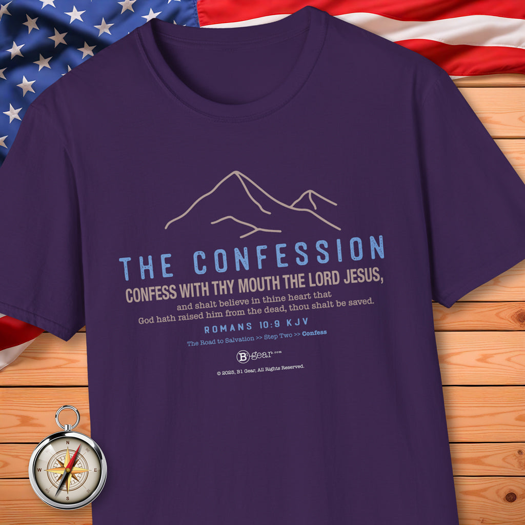 The Road to Salvation, Step 2, CONFESSION/Confess! T-Shirt